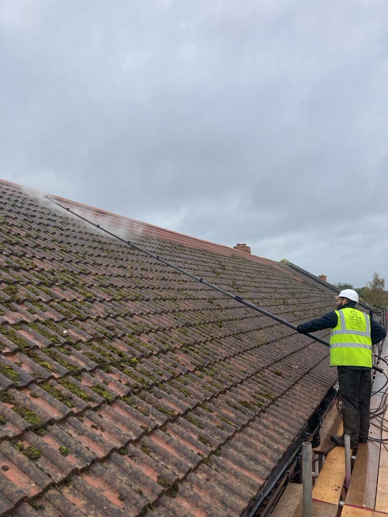 Tip Top Surfaces Roof Cleaning company Hereford